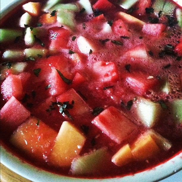 Fruity Sangria Soup!!!!