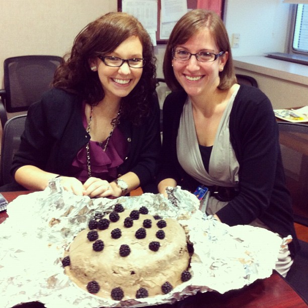 birthday cake from Alissa!!! :)