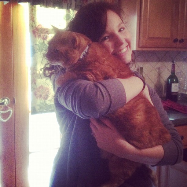 got my sweet little (big) Pumpkin 10 years ago today! love this cupcake! :)