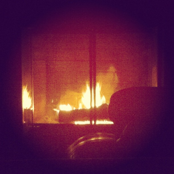 no power = first fire of the season with the butlers