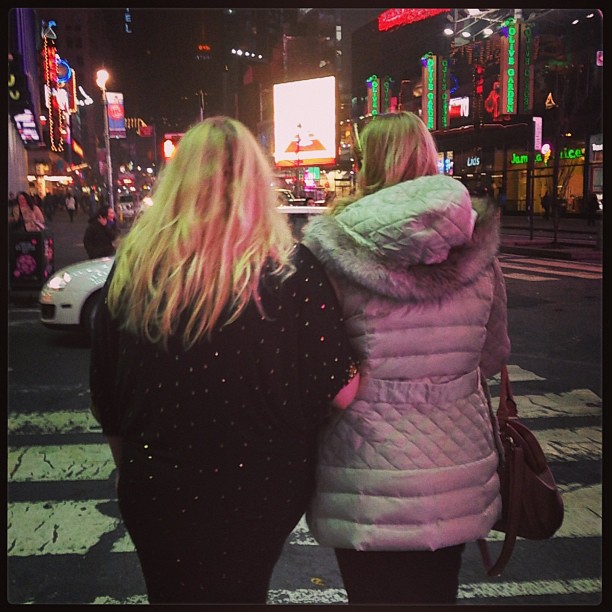 ending the night arm in arm #motherdaughter #bachelorette @websterstef