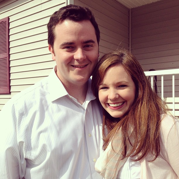 first easter as husband & wife! #henris #newlyweds  #comerainorcomeshine