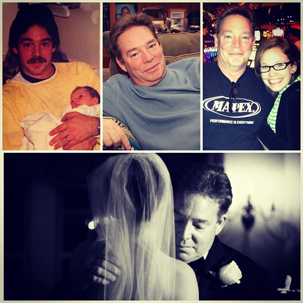 Happy Birthday Daddy! Wishing the most loving, encouraging, faithful and silly dad I know a very happy birthday! So thankful for our dance on 9.8.12... "the dreams that you dare to dream really do come true..."