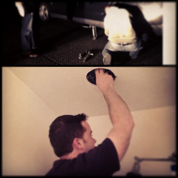 my favorite handy husband @seanhenri