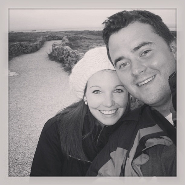 just about an hour or so before @seanhenri popped the question!  #tbt #aranislands #ireland #2011