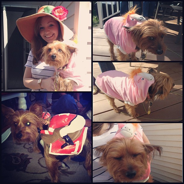 the #derbyday outfits of Gracie Mae @seanhenri