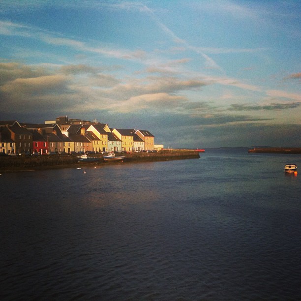 "if you ever go across the sea to ireland, then maybe, at the closing of your day, you can sit and watch the moon rise over claddagh and see the sun go down on galway bay" #tbt