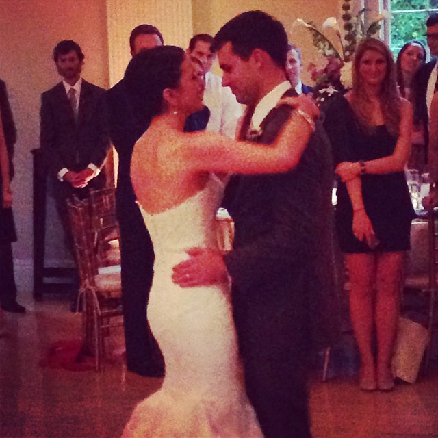 "she's got a way about her..." #johnandlisasayido #firstdance
