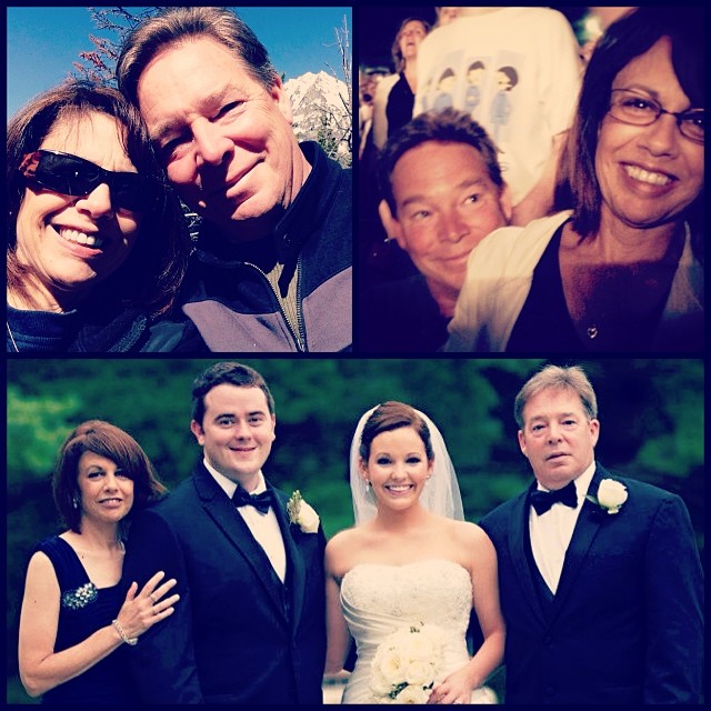 a big happy anniversary to my parents! still adorable and in love after 33 years :) ?