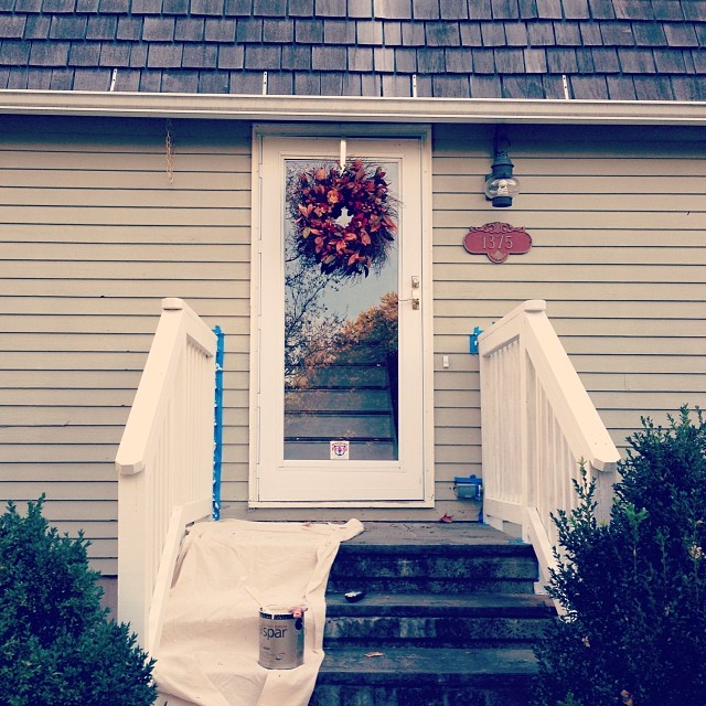 almost finished with the railings! #henrihomeowners
