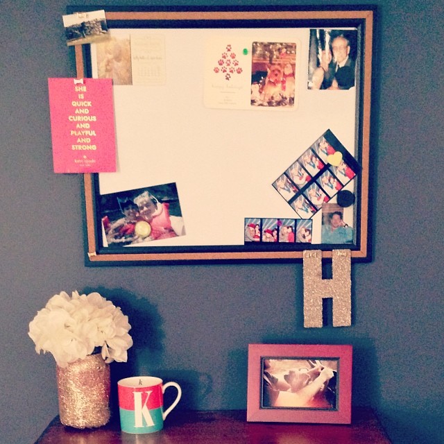 in love! #katespade #craftroom
