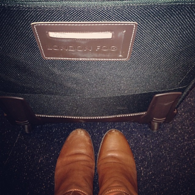 London (and husband), here I come!