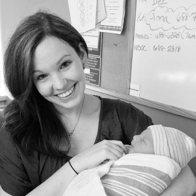 meeting my precious niece, little mollybug ? @jhenri23 and @laurabrooke79 sure did make a perfect baby ?