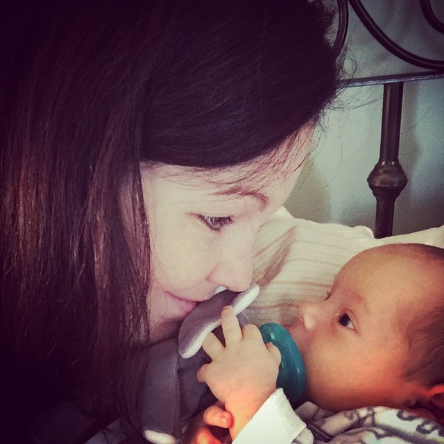 my little guy is one month old today! ?
