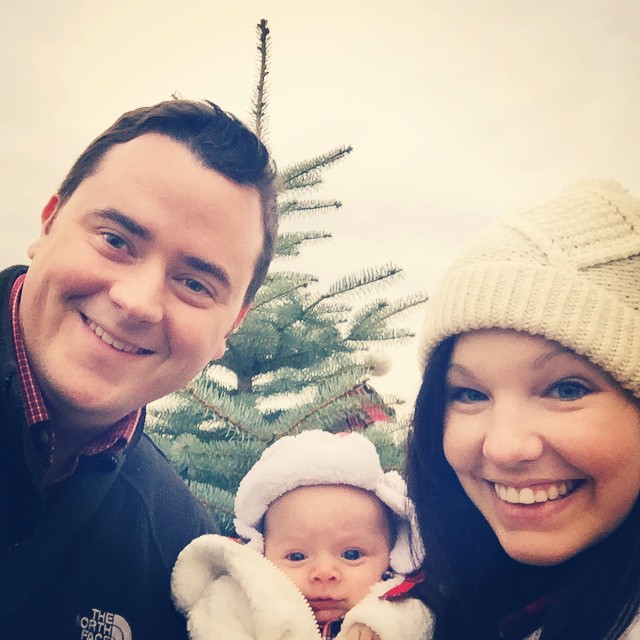 brians first christmas tree!