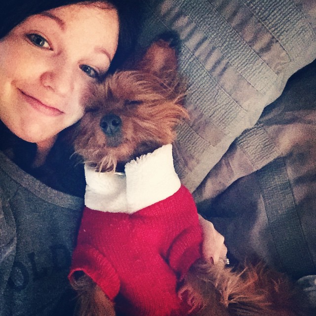 the end of maternity leave is not going to go over well with this snugglebug #graciegram