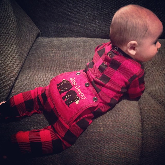 bear cheeks.  #lumberjack